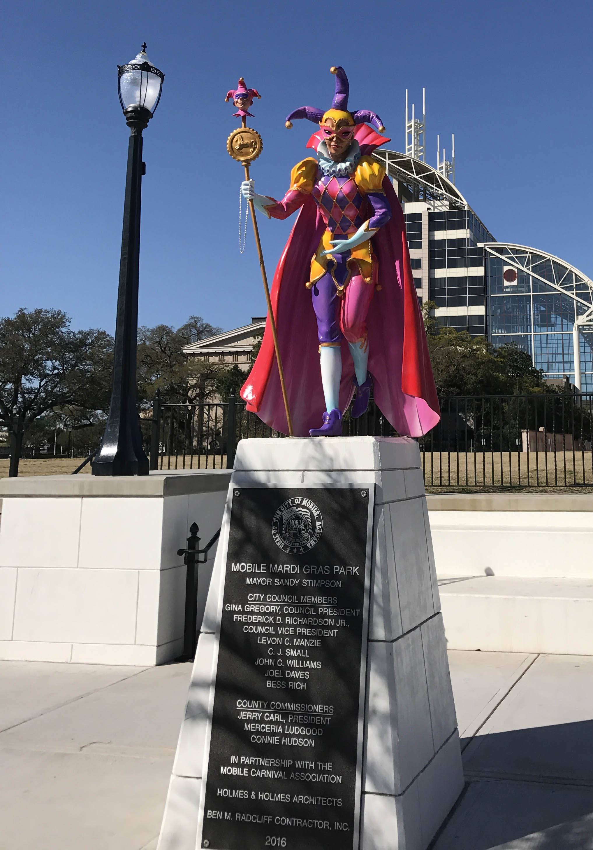 Jester - Mardi Gras Park in Mobile, AL