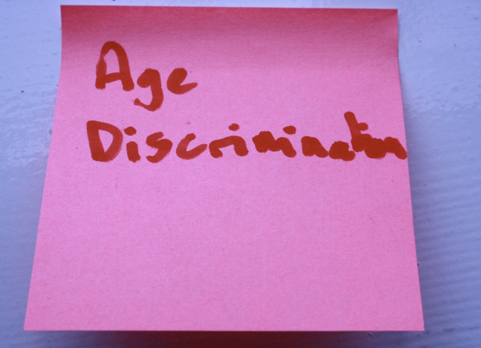 Ageism and Self-prejudice